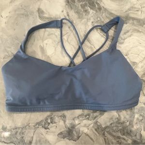 Lululemon denim blue sports bra size 8